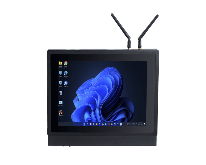 PPC-1210M 12.1'' Endüstriyel Panel PC J 4125 8GB DDR4 256GB SSD Wi-Fi - Görsel 1