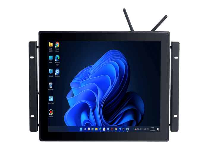 PPC-1210M 12.1'' Endüstriyel Panel PC I5 10210U 8GB DDR4 256GB NVMe SSD Wi-Fi - Görsel 1